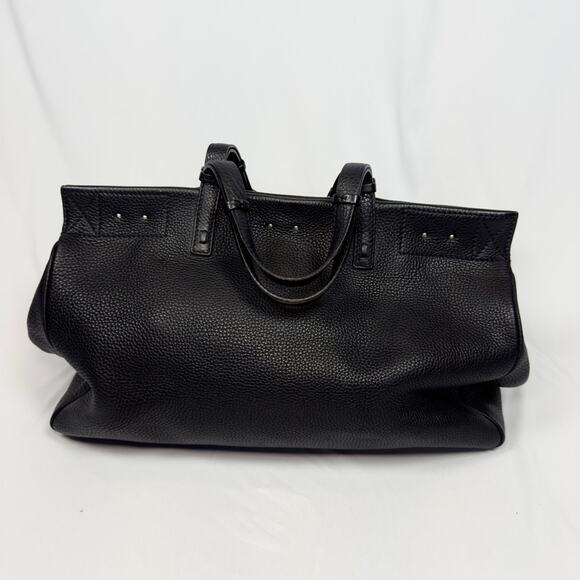 VBH Vault First Edition 153/300 Black Pebble Leather Made In Italy Handbag - Picture 8 of 15